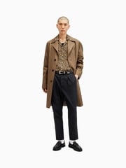 AllSaints Black Tallis Trousers - Image 2 of 9