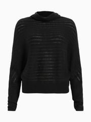 AllSaints Black Ridley Ladder Jumper - Image 9 of 9
