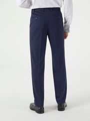 Skopes Blue Tailored Fit Ultimate Comfort Fenton Check Suit Trousers - Image 2 of 4