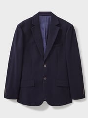 Crew Clothing Company Blue Banbury Wool Blazer - Image 5 of 5