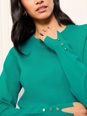 Friends Like These Teal Green Long Sleeve Crew Neck Jumper - Image 2 of 4