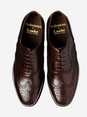 Loake Calf leather Oxford Brown Brogues - Image 3 of 4