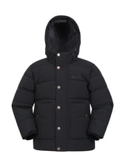 Mountain Warehouse Manta Wattierte Jacke mit Teddyfutter für Kinder - Bild 1 von 5