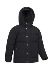 Mountain Warehouse Manta Wattierte Jacke mit Teddyfutter für Kinder - Bild 3 von 5