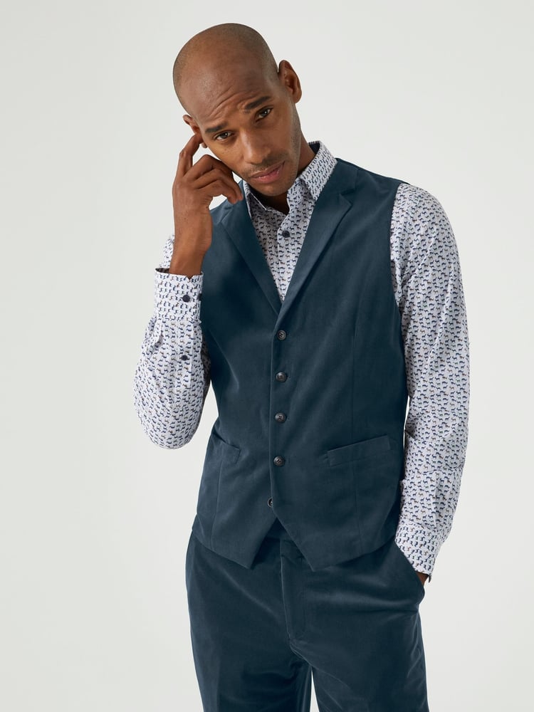 Skopes Green Atkinson Co-ord Suit Waistcoat - Image 2 of 5