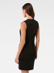 Forever New Black Brydie Vest Top - Image 2 of 5