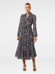 Forever New Blue Balwyn High-Low Hem Midi Dress - Image 1 of 4