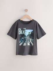 Grey The Beatles Oversized License 100% Cotton T-Shirt (3-16yrs) - Image 1 of 4