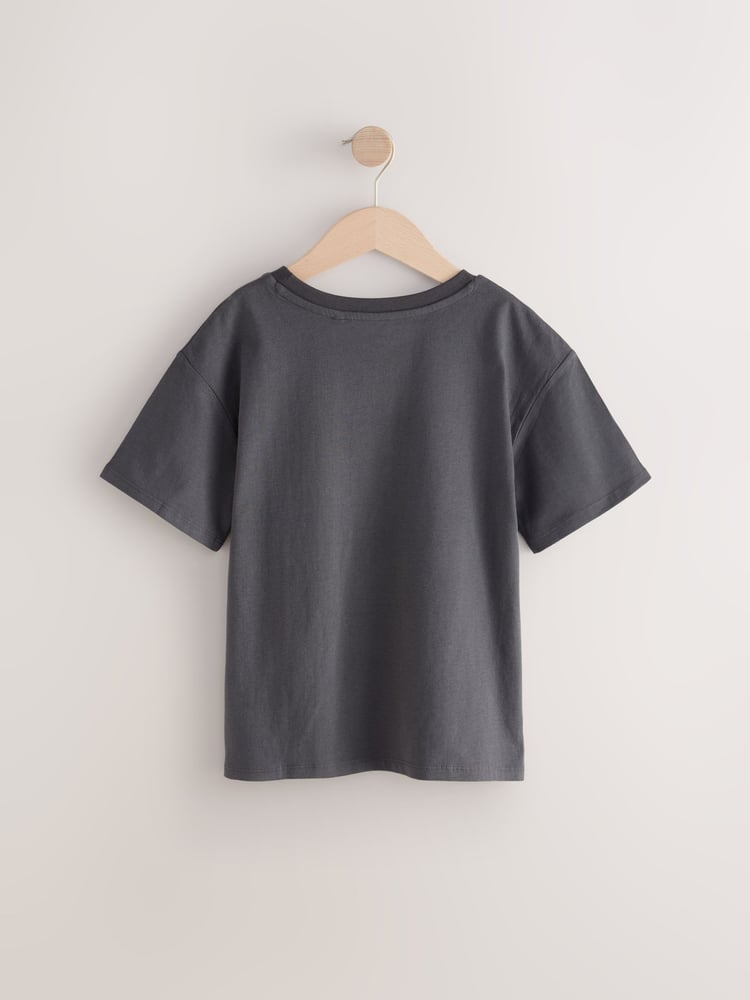 Grey The Beatles Oversized License 100% Cotton T-Shirt (3-16yrs) - Image 2 of 4