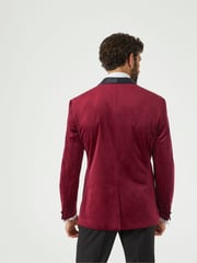 Skopes Red Skopes Paso Velvet Tailored Jacket - Image 2 of 5