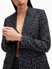 AllSaints Black Aurora Blazer - Image 2 of 8