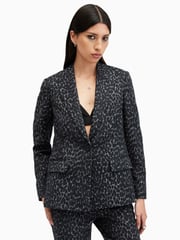 AllSaints Black Aurora Blazer - Image 4 of 8