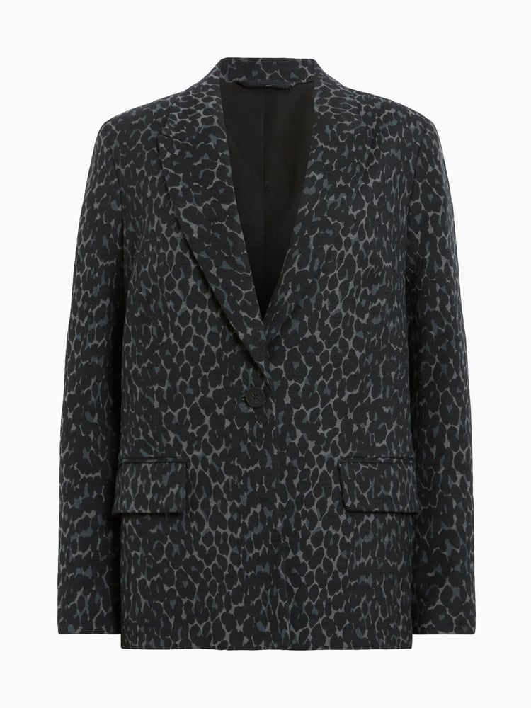 AllSaints Black Aurora Blazer - Image 8 of 8 AllSaints Black Aurora Blazer - Image 8 of 8