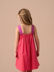Angel & Rocket Pink Libby Pink Bow Swing Dress - Image 2 of 5
