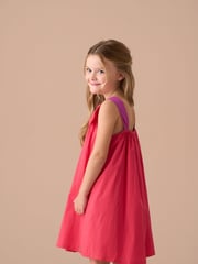 Angel & Rocket Pink Libby Pink Bow Swing Dress - Image 3 of 5