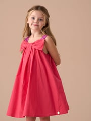 Angel & Rocket Pink Libby Pink Bow Swing Dress - Image 5 of 5