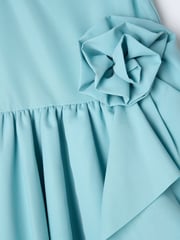 Angel & Rocket Green Lourdes Corsage Waist Dress - Image 10 of 10