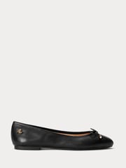 Lauren Ralph Lauren Jayna Soft Nappa Leather Ballet Pumps - Image 2 of 5