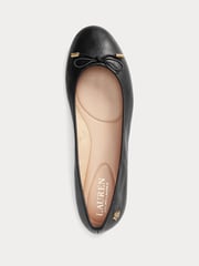 Lauren Ralph Lauren Jayna Soft Nappa Leather Ballet Pumps - Image 4 of 5