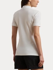 Lauren Ralph Lauren Polo-Shirt aus Piqué mit Wappenlogo - Bild 10 von 11