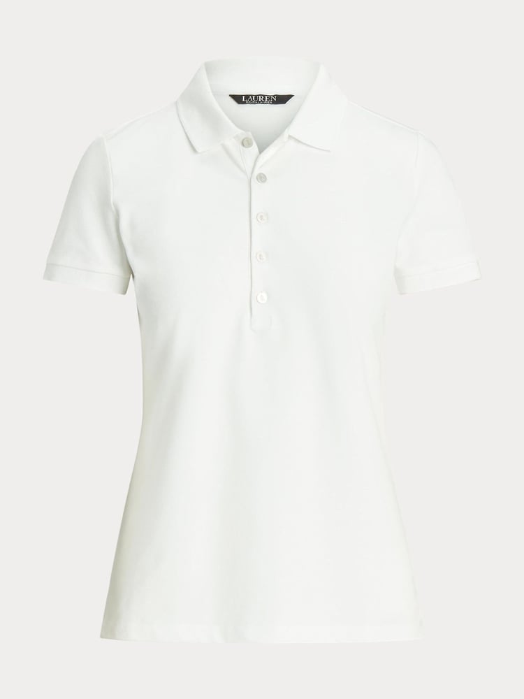 Lauren Ralph Lauren Polo-Shirt aus Piqué mit Wappenlogo - Bild 11 von 11