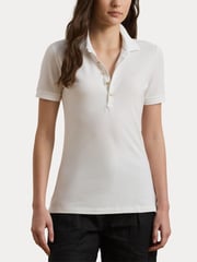 Lauren Ralph Lauren Polo-Shirt aus Piqué mit Wappenlogo - Bild 4 von 11