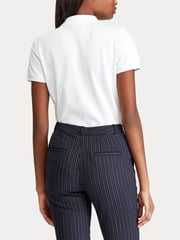 Lauren Ralph Lauren Polo-Shirt aus Piqué mit Wappenlogo - Bild 7 von 11