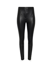 Star by Julien MacDonald Black PU Ponte Biker Leggings - Image 6 of 6