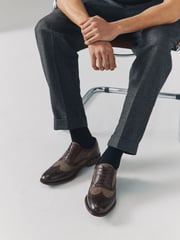Brown Heritage Brogue Shoes - Image 1 of 7