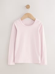 Pink Long Sleeve Vests 2 Pack (1.5-12yrs) - Image 3 of 6