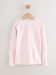 Pink Long Sleeve Vests 2 Pack (1.5-12yrs) - Image 4 of 6