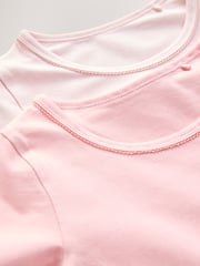 Pink Long Sleeve Vests 2 Pack (1.5-12yrs) - Image 5 of 6
