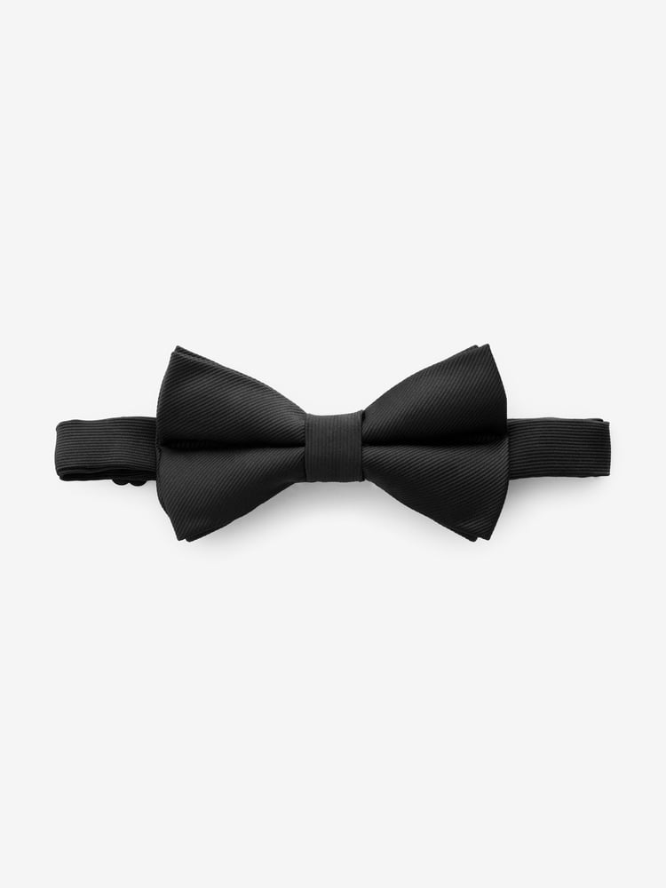 Black Twill Bow Tie - Image 1 of 5