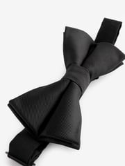 Black Twill Bow Tie - Image 3 of 5