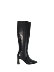 Dune London Black Startler Knee High Boots - Image 2 of 6