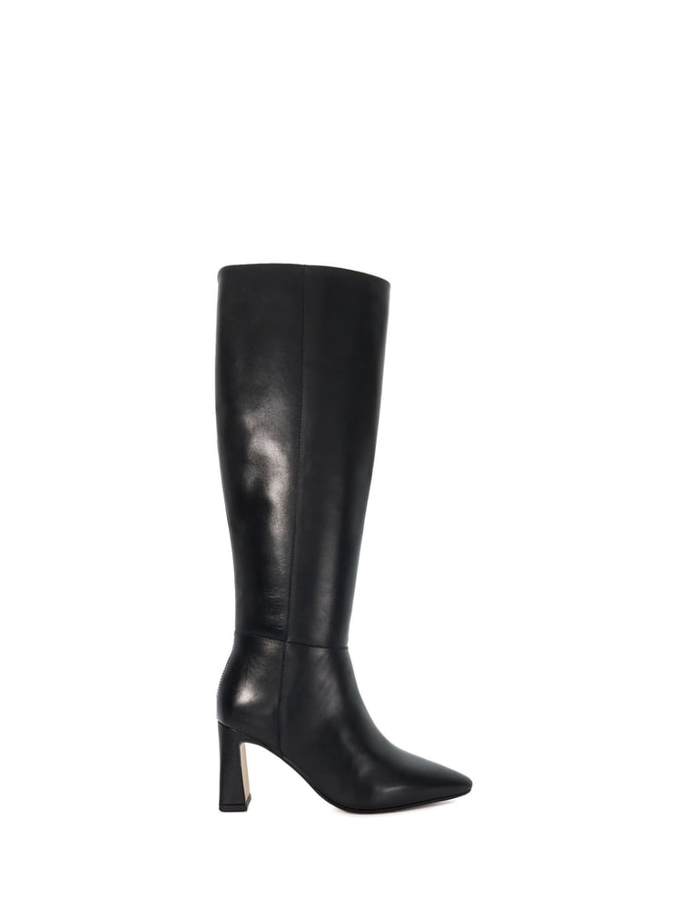 Dune London Black Startler Knee High Boots - Image 2 of 6
