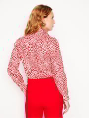Boden Cream Felicity Heart 100% Cotton Blouse - Image 3 of 6