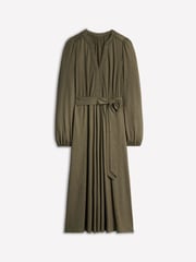Boden Green Maeve Trim Jersey Midi Dress - Image 5 of 5