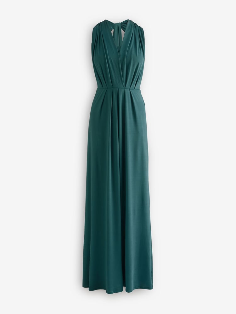 Monsoon Green Thea Multiway Bridesmaid Dress - Image 1 of 1