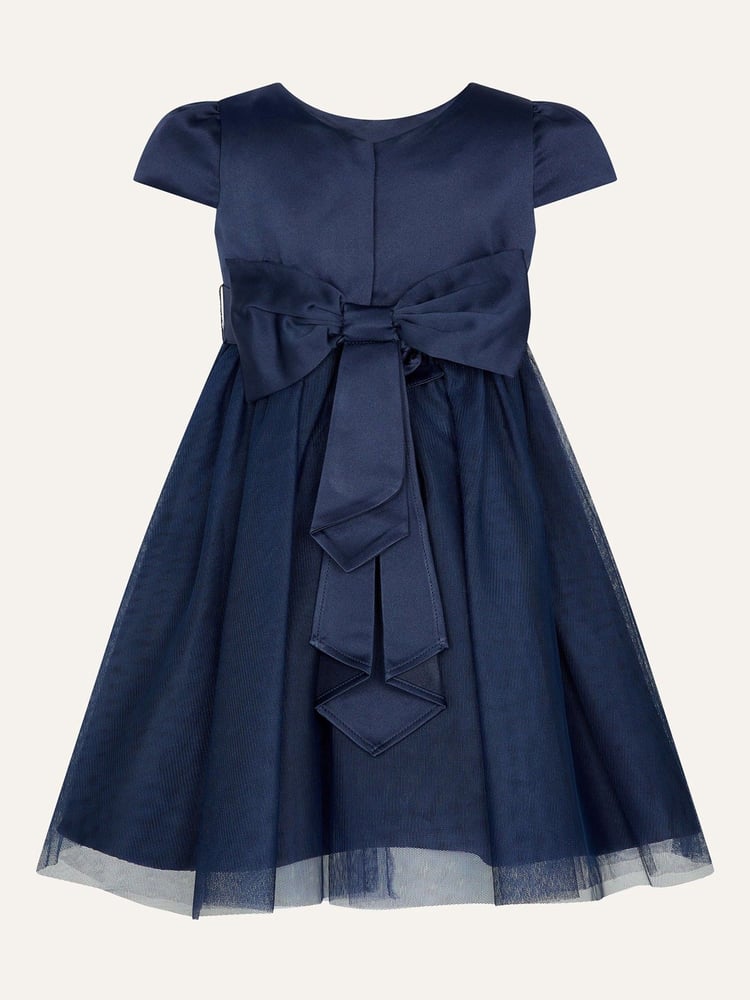 Monsoon Blue Baby Tulle Bridesmaid Dress - Image 2 of 2