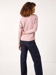 Roman Pink Sunray Embellished Jumper - Image 3 of 5