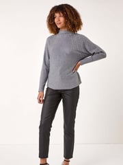 Roman Grey Sunray Embellished Jumper - Image 1 of 5