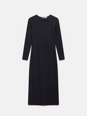 Mint Velvet Black Structured Midi Dress - Image 6 of 7