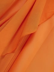 Reiss Orange Eden Ruffle Detail Maxi Dress - Image 6 of 6
