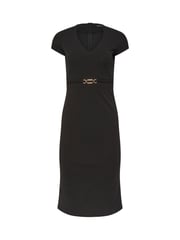 M&Co Black Petite Workwear Hardwear Dress - Image 6 of 6