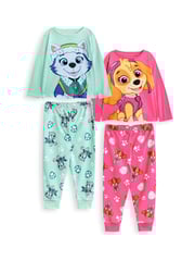 Vanilla Underground Pink Girls Paw Patrol Pyjamas 2 Pack - Image 1 of 5