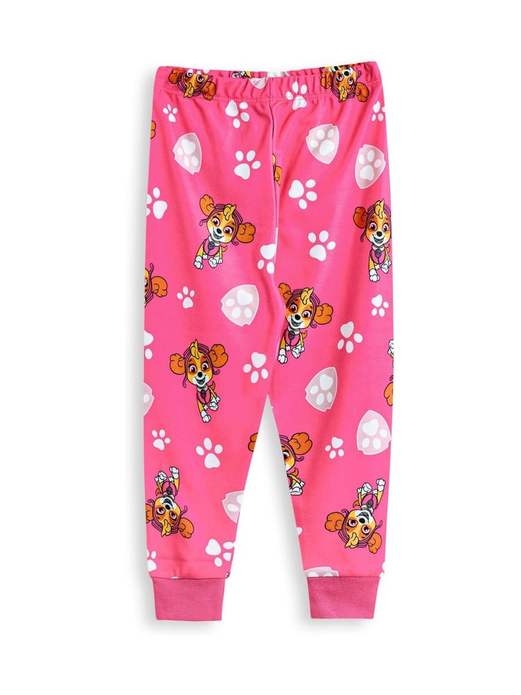 Vanilla Underground Pink Girls Paw Patrol Pyjamas 2 Pack - Image 5 of 5