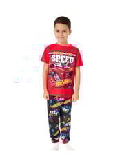 Vanilla Underground Blue Boys Hot Wheels Pyjamas 2 Pack - Image 7 of 7