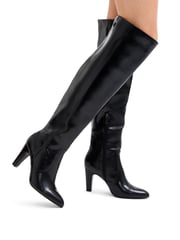 Carvela Infinite OTK Black Boots - Image 1 of 5