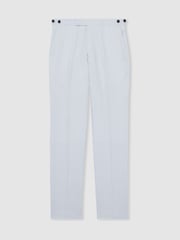 Reiss Soft Blue Kin Slim Fit Suit Trousers - Image 2 of 6
